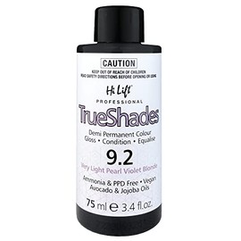 Hi Lift Trueshades Demi Permanent Hair Colour, 75 ml, Very Light Pearl Violet Blonde