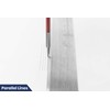 Pacific Arc 36" Straight Edge Stainless Steel 0.09" Thick Steel,