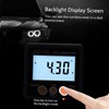 Digital Inclinometer 0-360°Electronic Protractor Aluminum Alloy Shell Digital Bevel Box