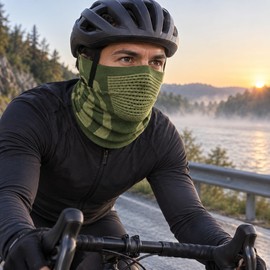 Mascarilla facial térmica Nishiyuenyi para ciclistas y aventureros – alta elasticidad