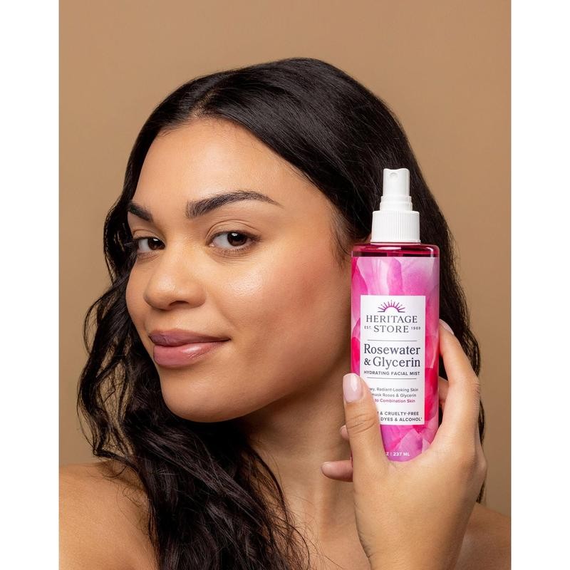 Rosewater & Glycerin:_4oz_Mist