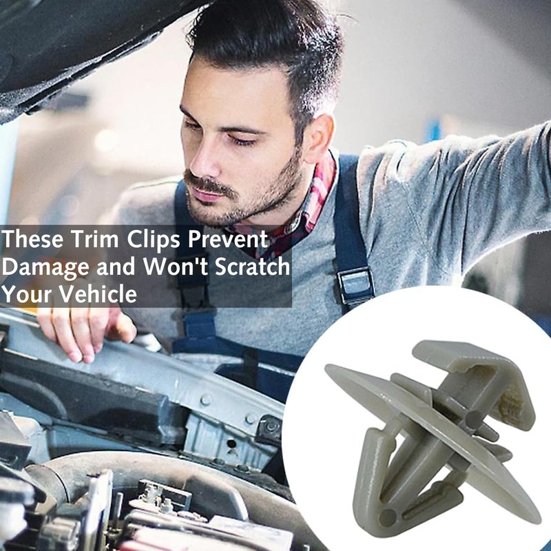 50Pcs Side Door Moulding Panel Trim Clips Trafic Side Door