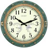 OCEST 16 Inch Indoor Outdoor Clock, Waterproof Wall Clock with