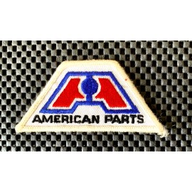 AMERICAN PARTS EMBROIDERED SEW ON PATCH AUTOMOTIVE PARTS 4 1/2" x 2" NOS