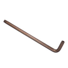 CoCud Tamper Proof Torx Key, T60 Torx, S2 Steel L-Shape Star Wrench - (Applications: for Basic Home Repair and Mechanical Maintenance), 1-Piece