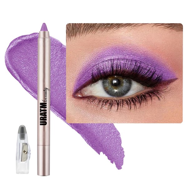 Purple Violet Eyeshadow Stick, Blendable Creamy Eyeshadow Eye Brightener Stick,