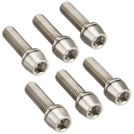 egworks Ultra – titm High Strength 64 Titanium Bolt Stem For M5/18 mm Washers with Set of 6 Tist – 18 N6 – 00 