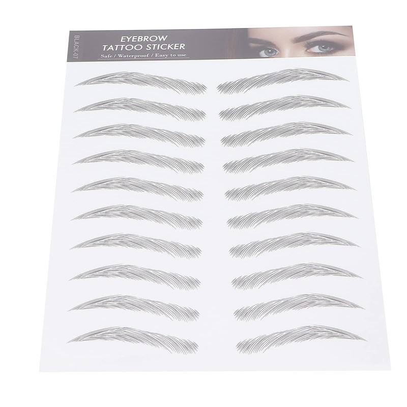 6D Eyebrow Sticker Professional Eyebrow Transfer Sticker Eyebrow Makeup Tool