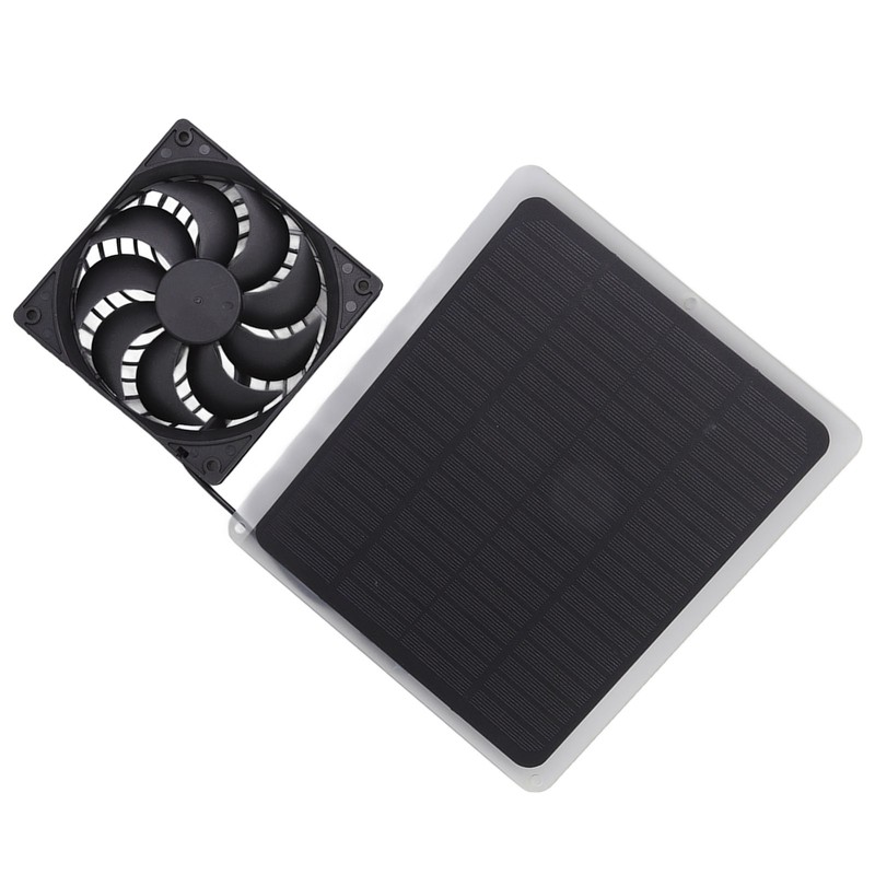 Solar Panel Fan Kit Energy Saving Mini Ventilator Fan Solar