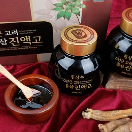 Hansamsu 6-year-old Korean red ginseng extract 500g x 2 bottles / 한삼수 6년근 고려홍삼 진액고 500g x 2병