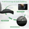 HOMOSTARRY 2 Pack Leather Front Car Seat Cover Bottom Only,