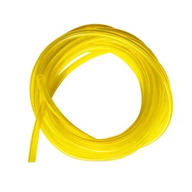 Tong Fuel Hose, Oil Hose for Lawnmowers, Trimmers, Motorcycles, Petrol Hose, Diesel Hose, Transparent, 2.5 m PVC Hose, 3 mm Inner Diameter, 5 mm Outer Diameter, Transparent Yellow (3 mm x 5 mm)