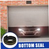 TEHAUX Garage Door Bottom Seal Strip Kit Durable Weather Stripping