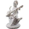 Top Collection 8" H 7" W Saraswati on Swan Statue