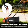 MAXLANDER Electric Dethatcher and Scarifier, 13” 12Amp 2-in-1 Lawn Dethatcher
