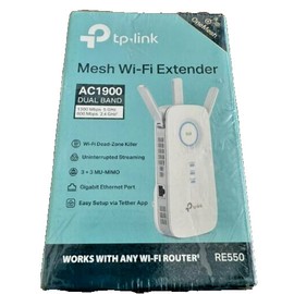 TP-LINK NEW TP-Link RE550 AC1900 Wireless Dual Band Wi-Fi Range Extender Booster