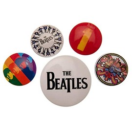 Pyramid International The Beatles Black Badge, Multi-Colour, 10 x 12.5 x 1.3 cm