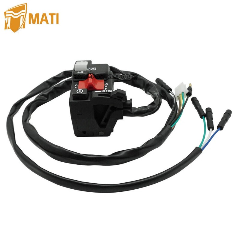 M MAT For Honda TRX300 TRX300FW 1988-1995 Handlebar Start Stop