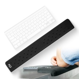 EdgeRest PostureUp L-Shaped Desk Long Wrist Rest Elbow, Forearm & Wrist Comfort Support for Table or Desk Edge, Non-Slip, Memory Foam Padding, Ergonomic Design for Extended Work, Universal Fit, Black