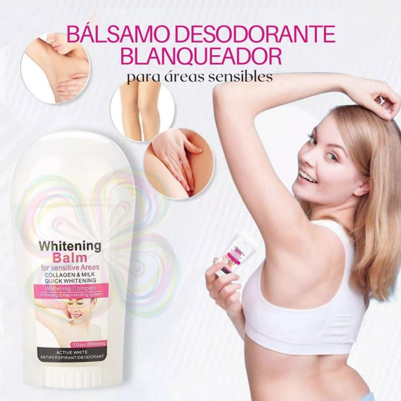 Veraly Kit Desodorante + Gel Limpiador Axilas Rodillas Codos Aichun
