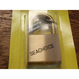 Seachoice PADLOCK SEACHOICE 37231 SOLID BRASS 2" WIDE BODY MARINE BOAT SOLID BRASS LOCK