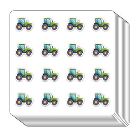 Farm Tractor Planner Stickers, 0.5in Scrapbooking Kids DIY Calendar Crafting 208-Pack