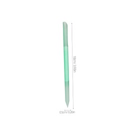 VICASKY Nail File Portable Nano Glass Manicure Tool Professional Double-sided Cuticle Pusher for Smooth and Even Nails for Home Travel Use