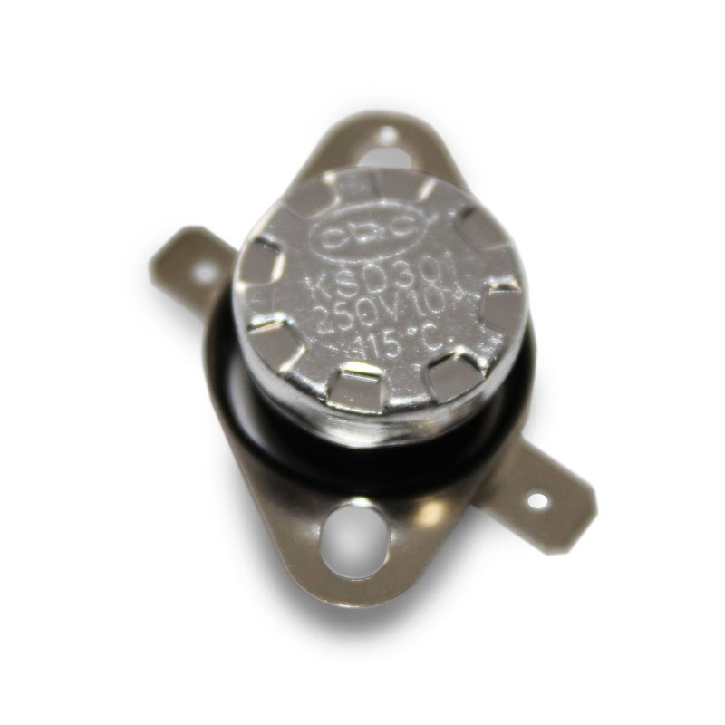 CompStudio 2 Pcs Temperature Controlled Switch Thermostat KSD301 115 Celsius