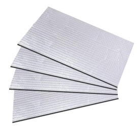 4 Pcs Sound Deadening Car, Selfadhesive Sound Deadening Mat, Waterproof Car Sound Deadening Mat, Car Sound and Heat Deadener Mat, Multifaction Car Sound Deadening Mat, for Car Deaden Noise and Heat