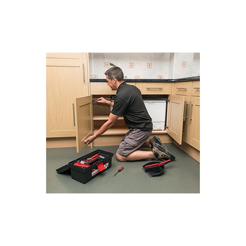 Draper Redline 67795 - Caja de almacenamiento de plástico (380