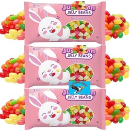 JustBorn Jelly Beans Spice Flavors 30oz Bulk Easter Basket Egg Hunt Candy - Includes PITCHING PIGEON Brand Magnet