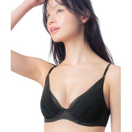 Wing/Wacoal (ウイング/ワコール) Bra That Fits Your Body 【Match Me Bra】【2022 Good Design Award Winner】 Supports Left and Right Bust Differences and Individual Bust Conditions KB2011 Women's, BL, D70