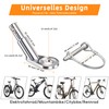 NICEDACK Bicycle Trailer Coupling, 12 mm Bicycle Tow Bar, Dog