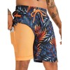 APTRO Men's Swim Trunks with Compression Liner Bathing Suit Quick