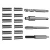 JMSMSH M8*1.25 Metric Thread Repair kit,12 24.5MM Stainless Steel Inserts