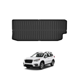 Mixsuper Cargo Liner for Subaru Ascent 2019-2023, Behind The 3rd Row Seats, Trunk Mat for Ascent Accessories Cargo Mat Rear Trunk Liner Black
