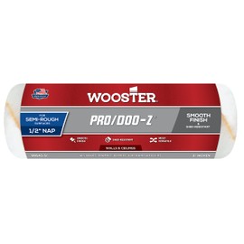 9" x 1/2" Nap Wooster RR643 Pro/Doo-Z Woven Roller Cover, for Semi-Rough Surfaces, Walls and Ceilings