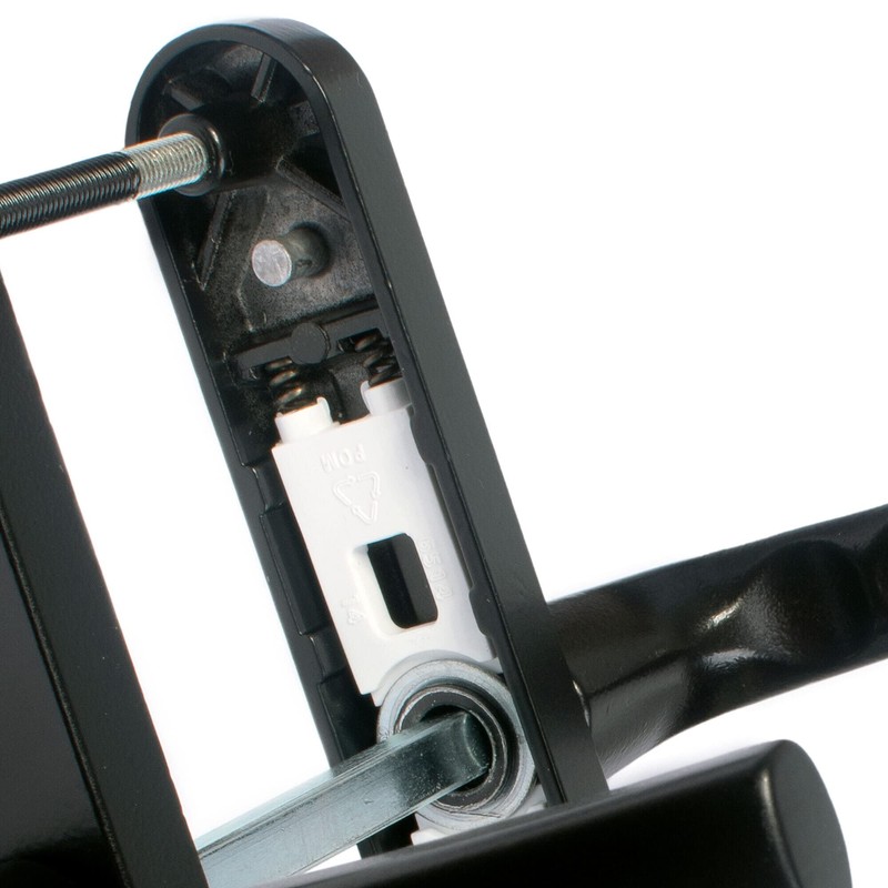 JCP UPVC Door Handle Pair, 211mm Screw Centres, 92 PZ