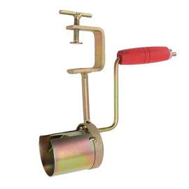 Corn Thresher, Hand Crank Corn Peeler, Firm Clamping Sturdy Iron Multifunctional Efficient Quick Remove Corn Sheller with Comfortable Solid Wood Crank Handle for Farms and Families
