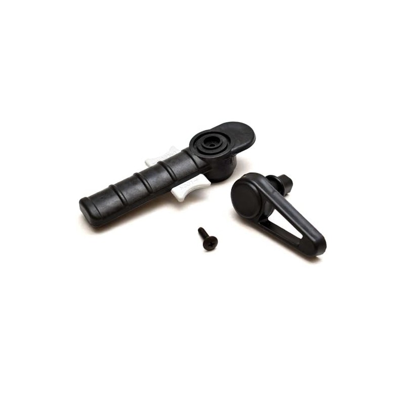 Jim Black Boat Hatch Handle 595-EHKL | Locking Black Kit