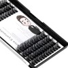 Bodermincer Pestañas postizas de volumen, 84 unidades, rizo D, anchas,