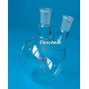 Deschem 1000ml,2-Neck,24/40,Round Bottom Flask,1L,Double Necks,Laboratory Boiling Bottle