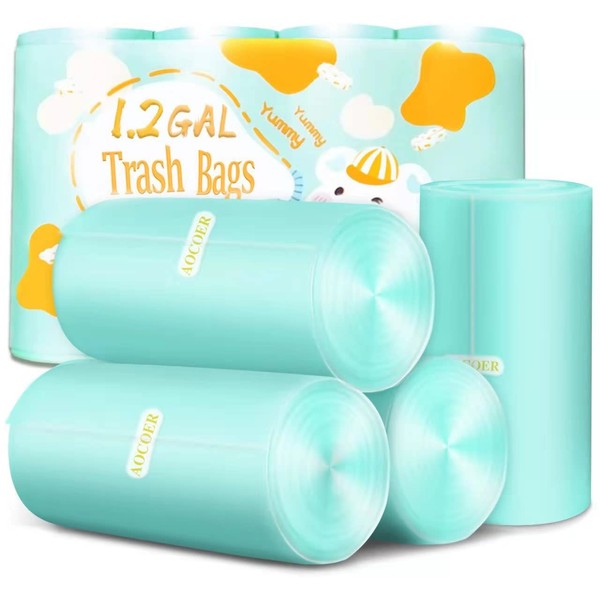 Bolsas de basura pequeñas compostables, 1.2 a 2 galones, bolsa