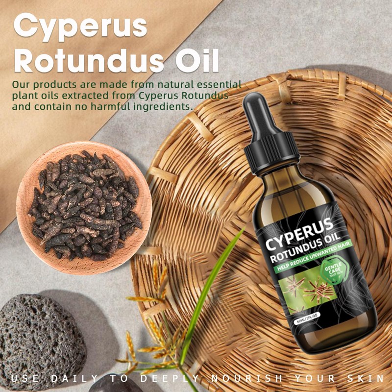 2 Pcs Cyperus Rotundus Oil for Hair Removal