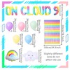 LaVenty On Cloud 9 Birthday Decorations Rainbow 9th Party Decorations