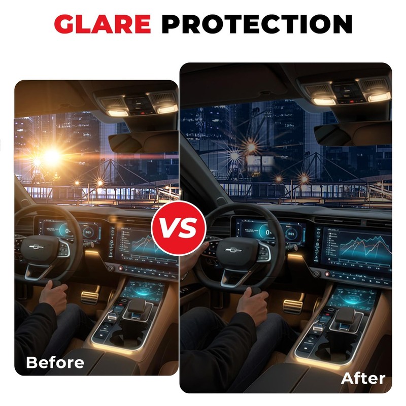 Amzwolf 15% VLT Ceramic Car Window Tint Film (20In x