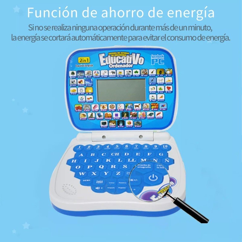 Show Me Mini Laptop Interactiva Educativa Español/inglés Niños M165