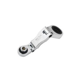 Astro Tools 78301 Stubby Ratcheting Flex Head Double Box End Wrench for Nano Sockets