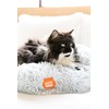 Kitty Kasas Donut Bed 14'', Gray