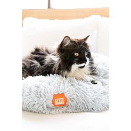 Kitty Kasas Donut Bed 14'', Gray